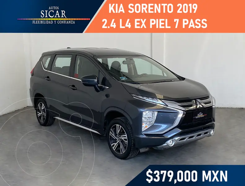 Foto Mitsubishi Xpander 1.5L usado (2023) color Gris financiado en mensualidades(enganche $91,106 mensualidades desde $7,024)