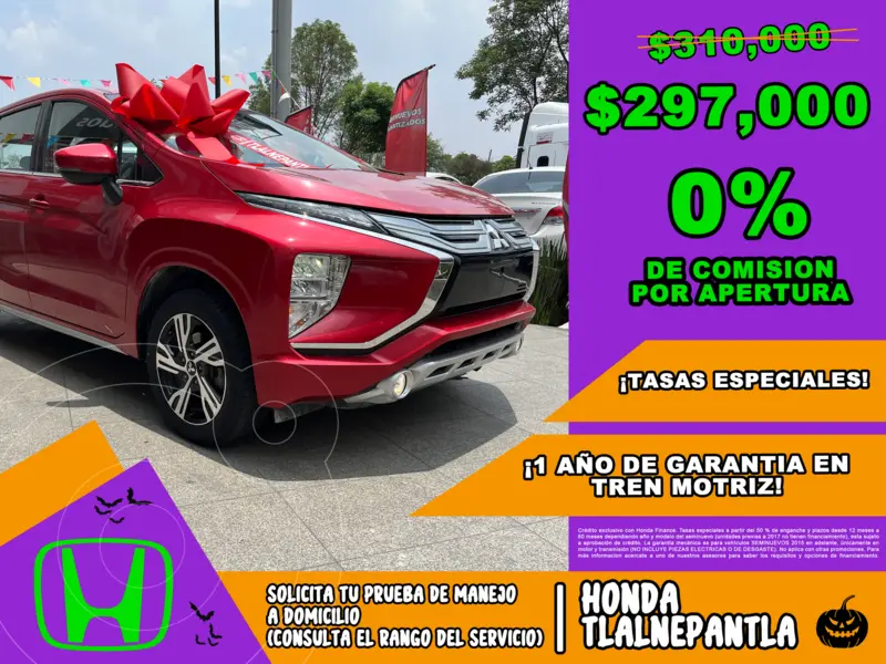 Foto Mitsubishi Xpander 1.5L usado (2023) color Rojo financiado en mensualidades(enganche $124,146 mensualidades desde $5,223)