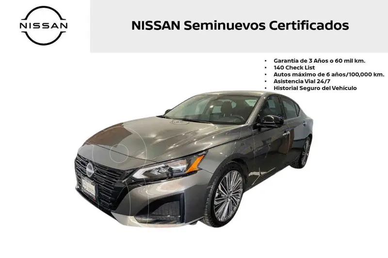 Foto Nissan Altima Exclusive Turbo usado (2023) color Gris financiado en mensualidades(enganche $113,740 mensualidades desde $11,220)