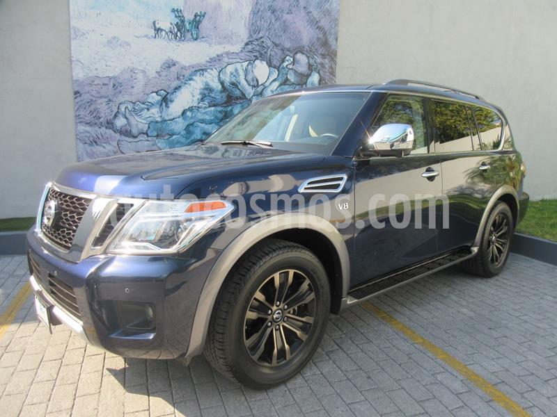 Nissan Armada Exclusive usado (2017) color Azul precio $649,900