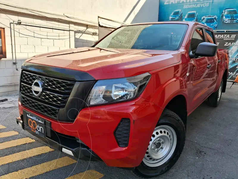 Foto Nissan Frontier  SE usado (2023) color Rojo financiado en mensualidades(enganche $111,452 mensualidades desde $8,523)