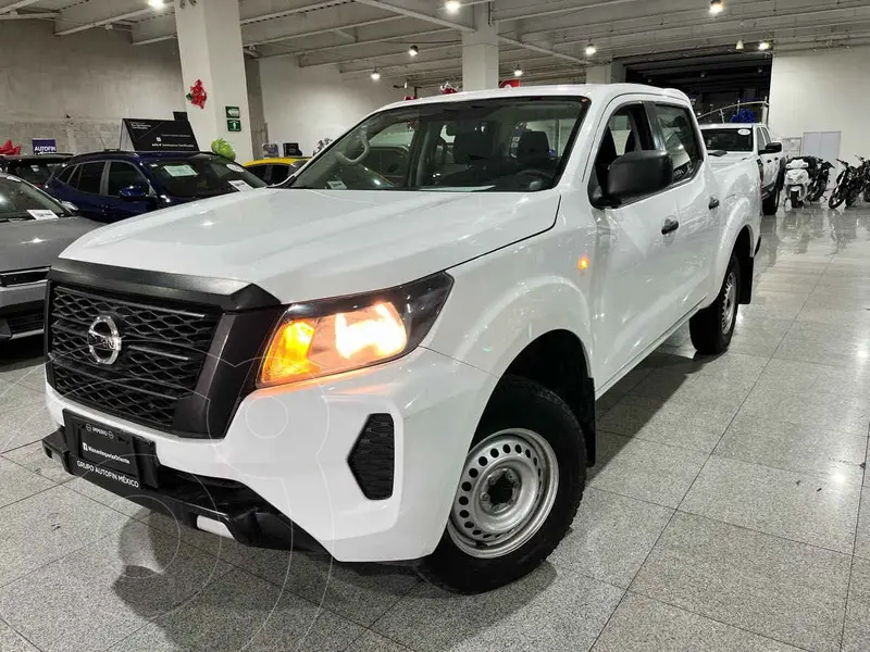 Foto Nissan Frontier  SE 2.4L 4x2 usado (2021) color Blanco financiado en mensualidades(enganche $98,100 mensualidades desde $7,505)