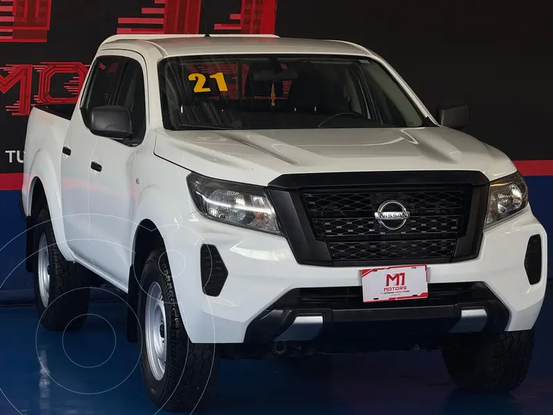 Foto Nissan Frontier  DC Diesel 4x4 usado (2021) color Blanco financiado en mensualidades(enganche $77,000)