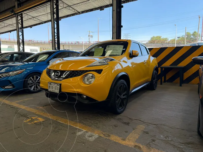 Foto Nissan Juke Advance CVT NAVI usado (2017) color Amarillo financiado en mensualidades(enganche $50,000 mensualidades desde $4,500)