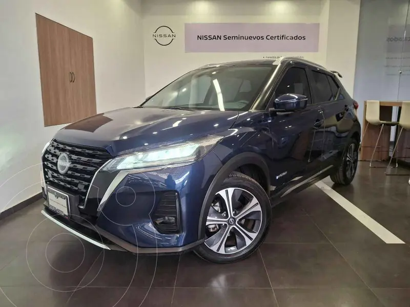 Foto Nissan Kicks E-Power Platinum usado (2024) color Azul precio $540,000