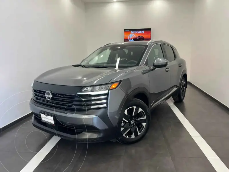 Foto Nissan Kicks Advance usado (2025) color Gris financiado en mensualidades(enganche $106,700 mensualidades desde $10,526)
