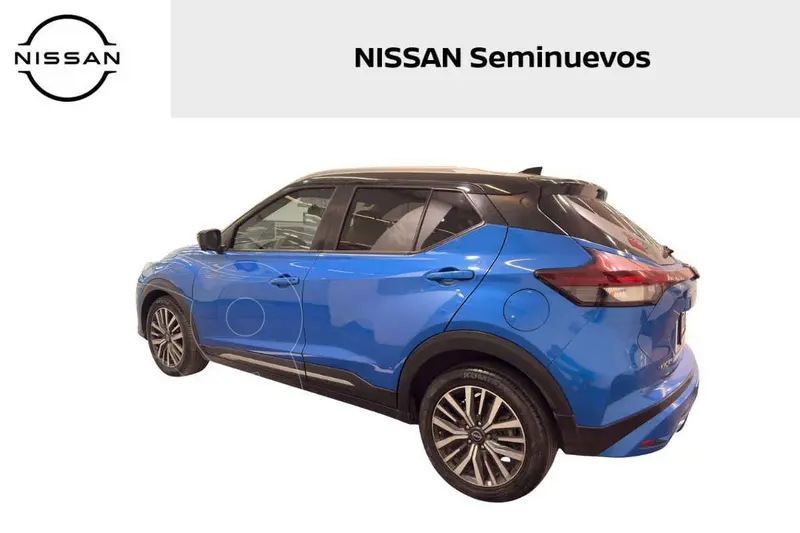 Foto Nissan Kicks Exclusive Aut usado (2023) color Azul precio $340,000