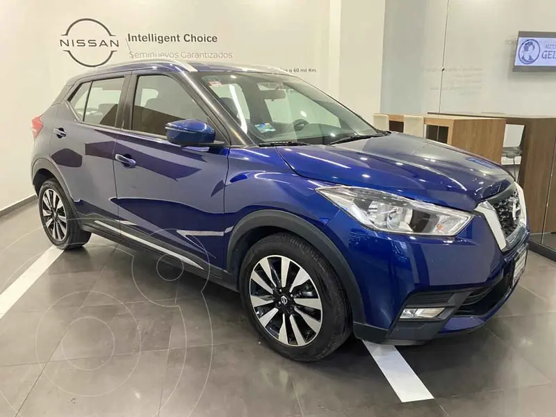Foto Nissan Kicks Exclusive Aut usado (2019) color Azul precio $247,000