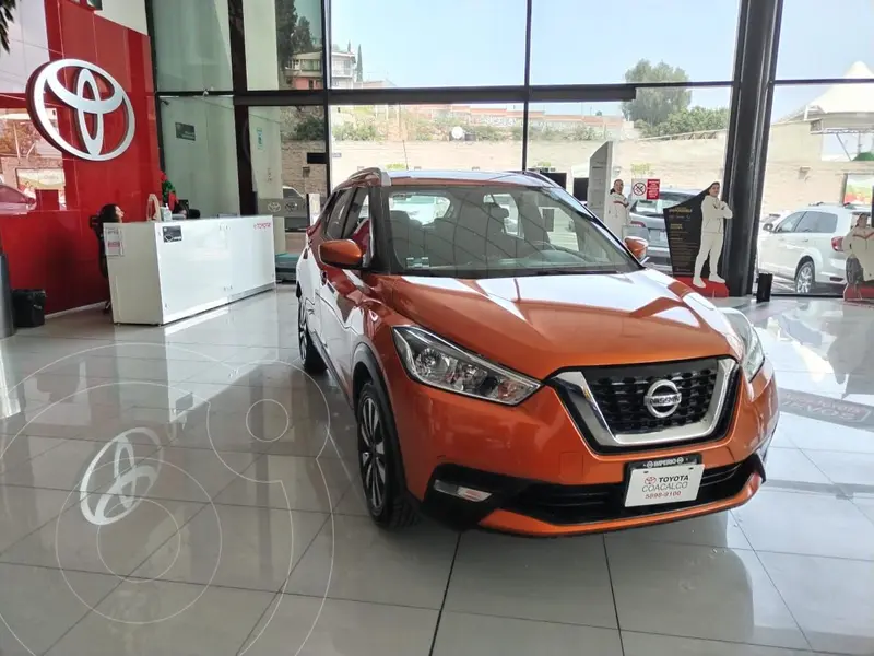 Nissan Kicks Advance Aut usado (2019) color Naranja precio $269,000