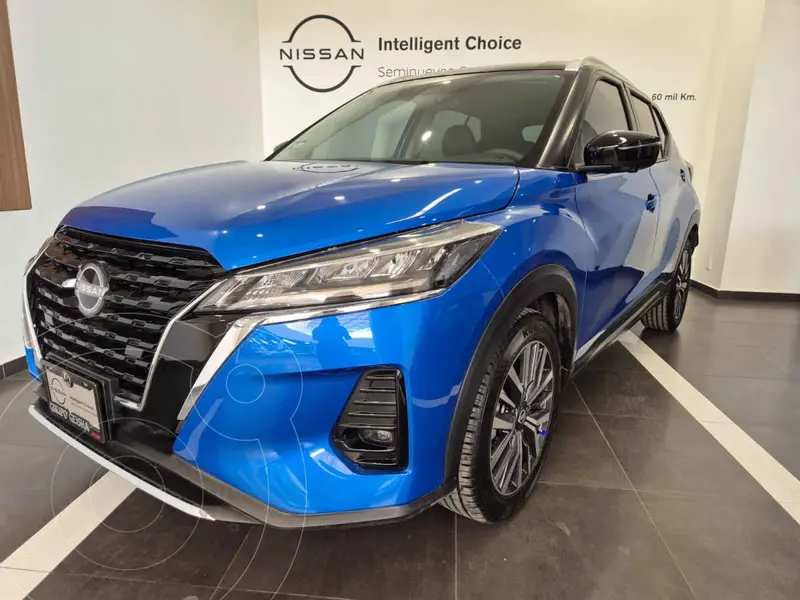 Foto Nissan Kicks Platinum Aut usado (2024) color Azul precio $445,000