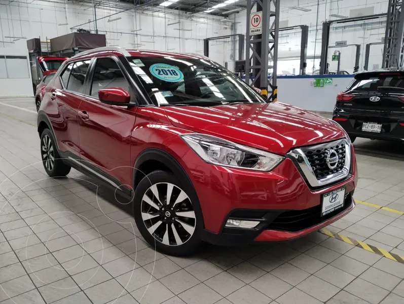 Foto Nissan Kicks Advance Aut usado (2018) color Rojo precio $295,000