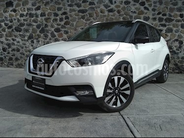 Nissan Kicks Exclusive Aut usado (2019) color Blanco precio $315,000