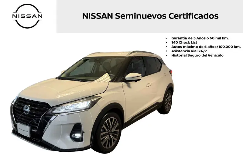 Foto Nissan Kicks Platinum Aut usado (2024) color Blanco precio $382,000