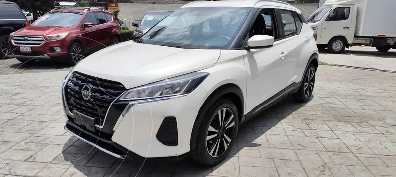 Foto Nissan Kicks Advance Aut usado (2022) color Blanco Perla financiado en mensualidades(enganche $83,101 mensualidades desde $6,364)
