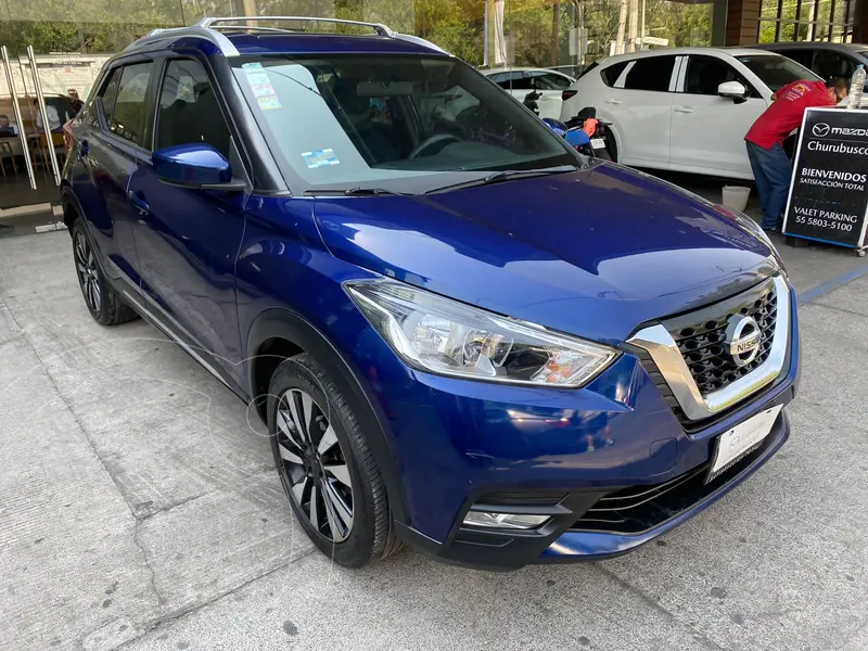 Foto Nissan Kicks Advance Aut usado (2019) color Azul Cobalto precio $299,000