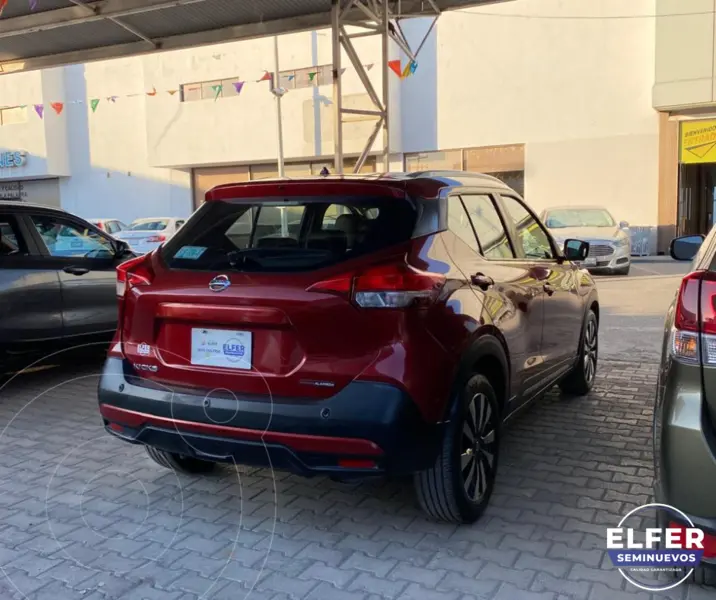 Foto Nissan Kicks Exclusive Aut usado (2017) color Rojo precio $210,000