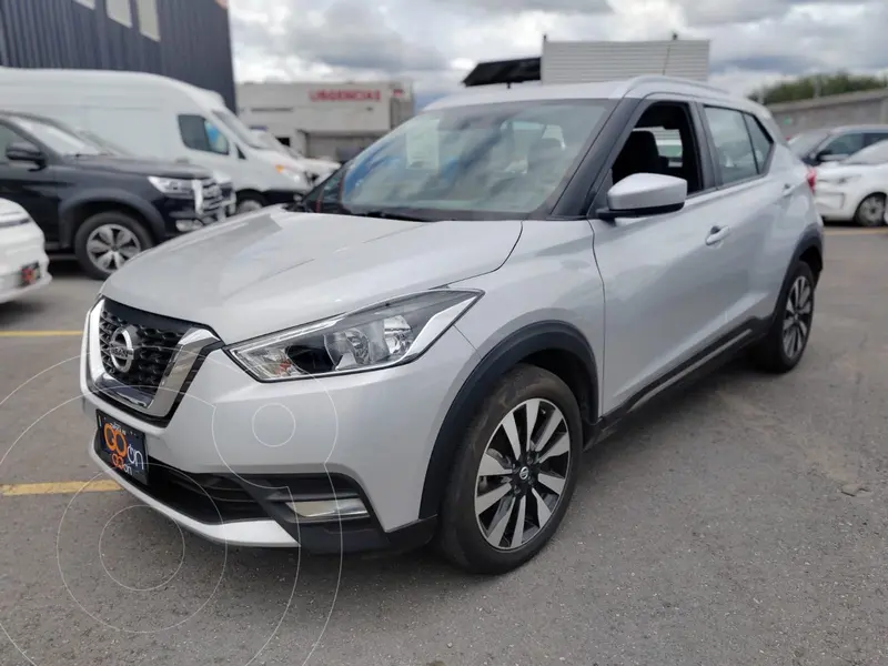 Foto Nissan Kicks Advance Aut usado (2020) color plateado financiado en mensualidades(enganche $88,290 mensualidades desde $6,751)