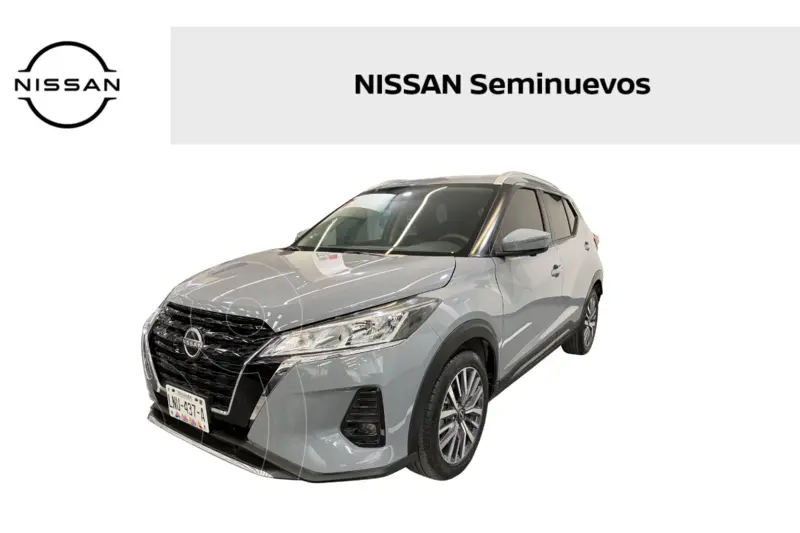 Foto Nissan Kicks Exclusive Aut usado (2023) color Gris precio $350,000