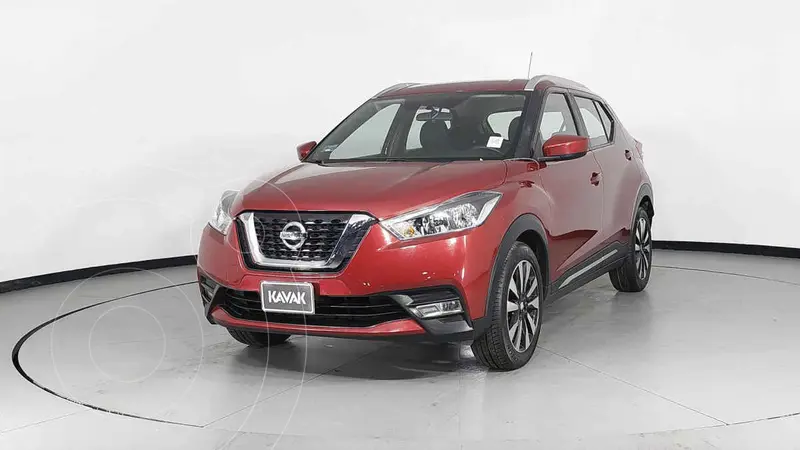 Foto Nissan Kicks Advance Aut usado (2018) color Rojo precio $307,999
