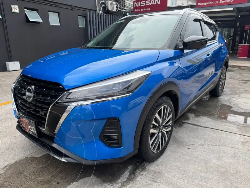 Foto Nissan Kicks Platinum Aut usado (2023) color Azul precio $394,220
