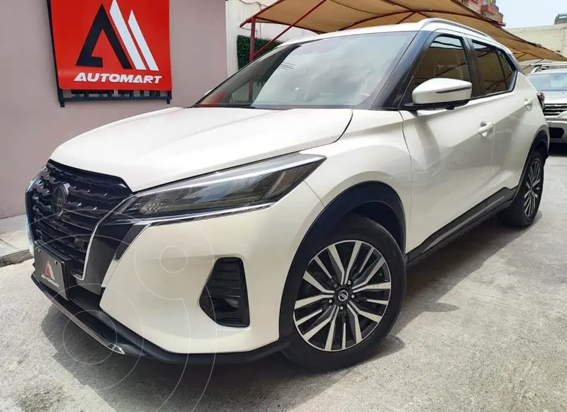 Foto Nissan Kicks Platinum Aut usado (2021) color Blanco Perla precio $329,000