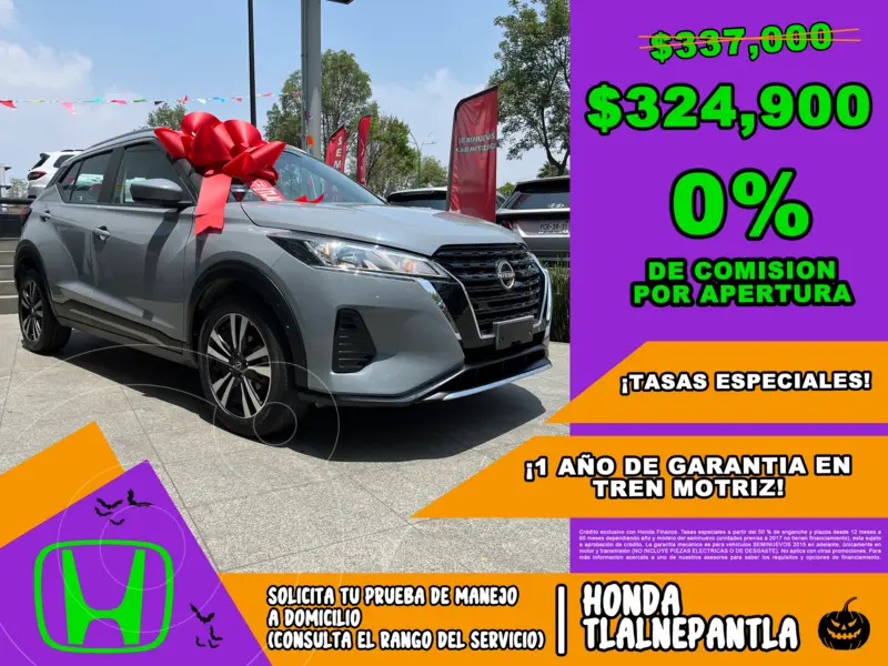 Foto Nissan Kicks Advance usado (2023) color Gris financiado en mensualidades(enganche $135,808 mensualidades desde $5,714)