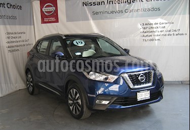 foto Nissan Kicks Advance Aut usado (2019) color Azul Cobalto precio $298,000