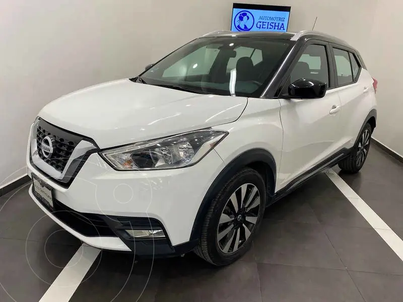 Nissan Kicks Advance Aut usado (2020) color Blanco precio $329,950