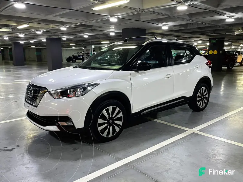Foto Nissan Kicks Exclusive Aut usado (2020) color Blanco precio $320,000