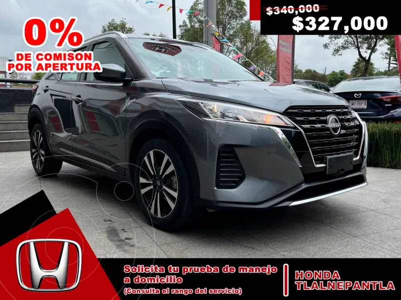 Foto Nissan Kicks Advance usado (2023) color Gris Oscuro precio $327,000