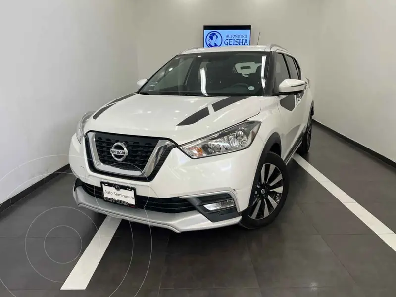 Foto Nissan Kicks Exclusive Aut usado (2020) color Blanco financiado en mensualidades(enganche $63,800 mensualidades desde $6,294)