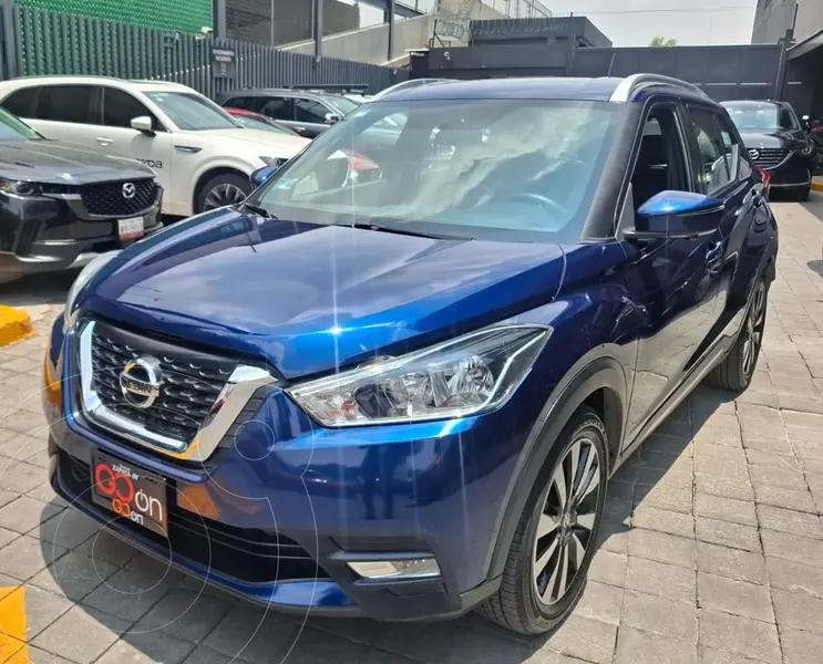 Foto Nissan Kicks Exclusive Aut usado (2019) color Azul financiado en mensualidades(enganche $67,852 mensualidades desde $5,189)
