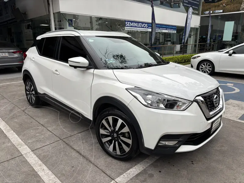 Foto Nissan Kicks Exclusive Aut usado (2020) color Blanco precio $280,000
