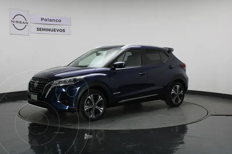 Foto Nissan Kicks Exclusive usado (2025) color Azul precio $494,000