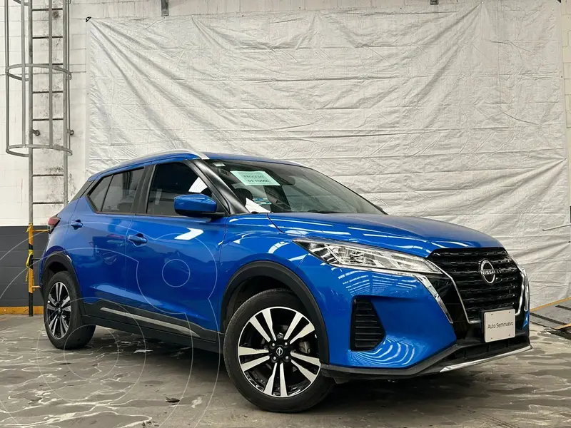 Foto Nissan Kicks Advance usado (2022) color Azul precio $335,000