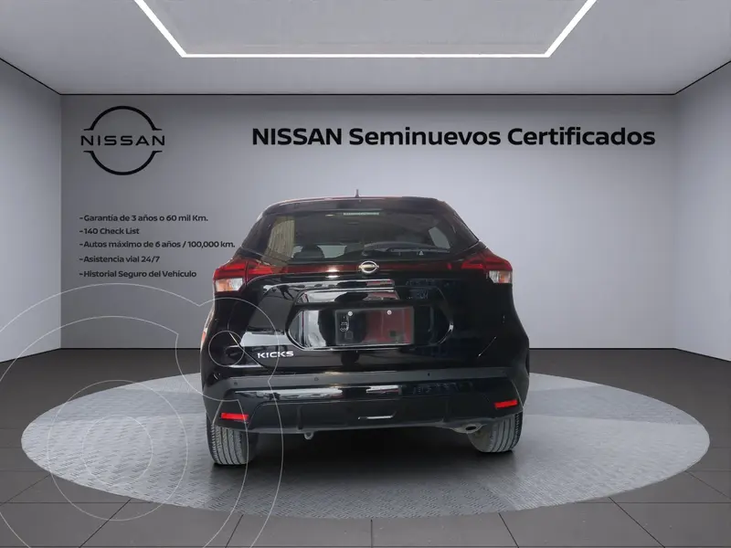 Foto Nissan Kicks Advance usado (2022) color Negro financiado en mensualidades(enganche $114,508 mensualidades desde $5,465)