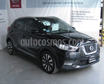 Nissan Kicks Exclusive Aut usado (2017) color Negro precio $220,000