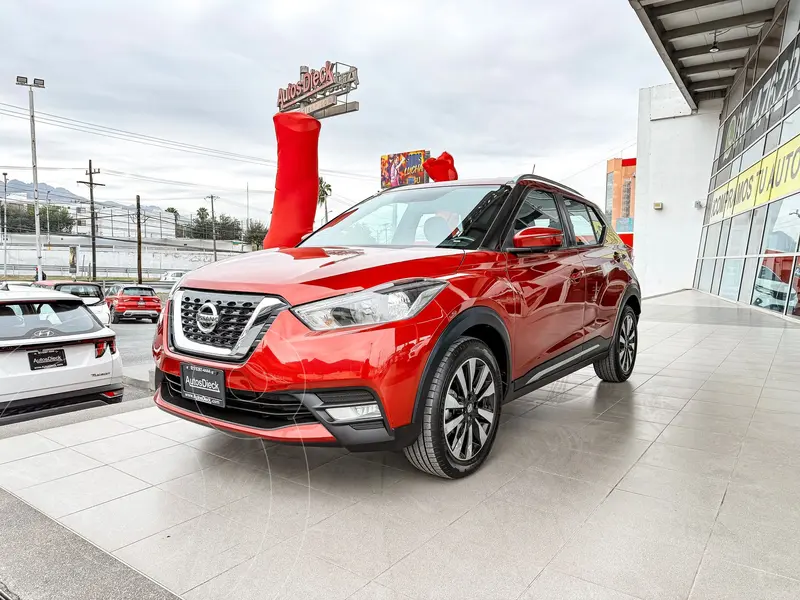 Foto Nissan Kicks Advance Aut usado (2020) color Rojo financiado en mensualidades(enganche $61,380 mensualidades desde $6,281)