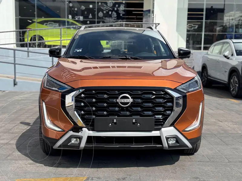 Foto Nissan Magnite Exclusive usado (2025) color Naranja financiado en mensualidades(enganche $114,569 mensualidades desde $7,633)