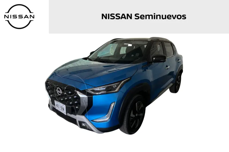 Foto Nissan Magnite Exclusive Aut usado (2025) color Azul precio $385,000