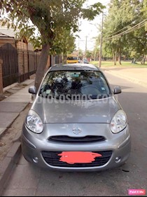 Foto venta Auto usado Nissan March 1.6L Sense (2013) color Plata precio $4.200.000