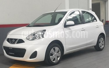 Foto venta Auto usado Nissan March 5p Active L4/1.6 Man A/A (2018) color Blanco precio $149,000