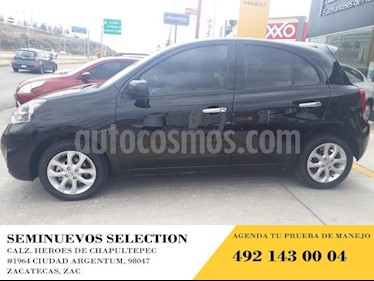 foto Nissan March 5p Advance L4/1.6 Aut usado (2018) color Negro precio $185,000