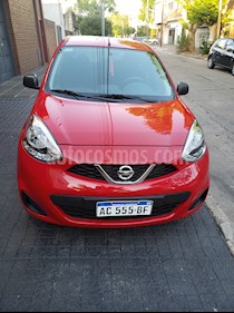 foto Nissan March Active usado (2018) color Rojo precio $520.000