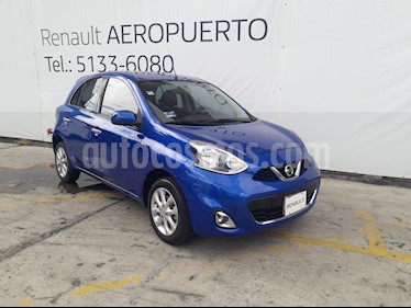 foto Nissan March Advance Aut usado (2017) color Azul Eléctrico precio $165,000