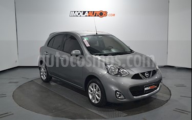 foto Nissan March Advance Media Tech usado (2014) color Plata precio $365.000