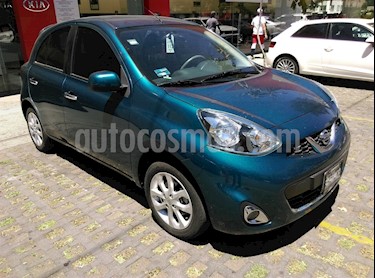 Foto venta Auto usado Nissan March Advance NAVI Aut (2015) color Turquesa precio $140,000