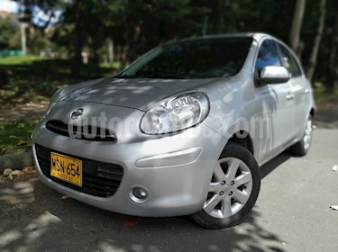Foto venta Carro usado Nissan March Advance (2013) color Plata precio $22.900.000