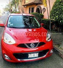 Nissan March Advance usado (2018) color Rojo precio $165,000