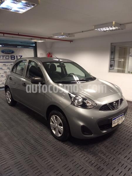 Nissan March Active usado (2017) color Gris precio $730.000